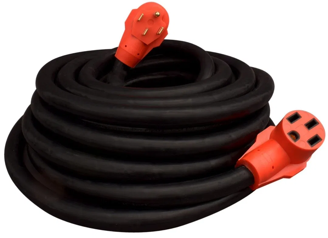 A10-5050EH – VALTERRA LLC Power Cord, Extension Cord For Use With RV Power Supply Cords 50 Amp 50 Foot Length Male 4-...